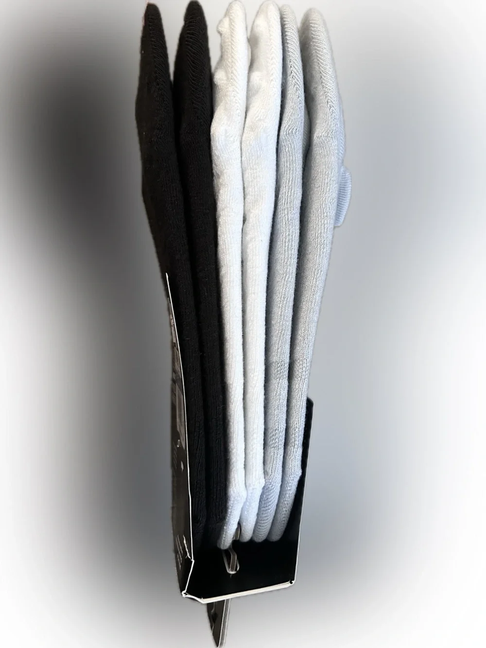 Under Armour UA Essential Ultra Men's No Show Socks - Gray/White/Black X 6